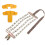 SUV Wheel Ice Chain Assorted Colors with Auto-Tightener 1