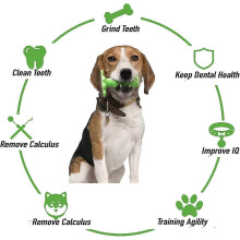(S, Blue) Dog Chew Toy, Dog Chew Toothbrush Teeth Stick Cleaning Toys, Dog Toothbrush And Toothpaste Dog Teeth Cleaning Products