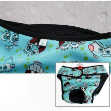 (XXL, Red) Reusable Washable Dog Diapers for Female Pets Menstruation Underwear Sanitary Pants for Large Dogs
