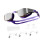 Swimming Goggles with Detachable Nose Bridge Violet 1