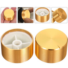 Metal Round Guitar Volume Knobs 6-Pack