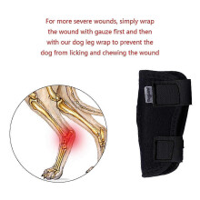 (L) Dog Elbow Brace Protector Pads for Dogs Prevent Injury Prevent Licking Sleeve-Yvan