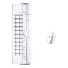 A4 Paper Cutter Mini Craft Trimmer with Non-Slip Ruler
