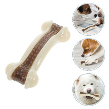 Teeth Exercise Dog Biting Bone Shape Chew Toy 4Pcs for Interactive Play And Easy Cleaning