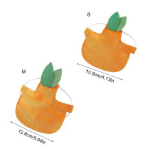 (S) Decorative Pet Hat Dog Cats Headgear Birthday Costume Baseball Caps Hat Studded Pompoms Dog Christmas Hat S
