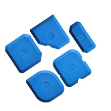 Ensemble d'outils de calfeutrage, mastic d'étanchéité pour-Bleu