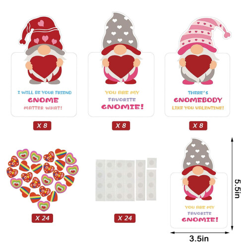 Valentinsdag hjerteformet lommegave til mor, under $5 2