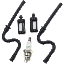 Fuel Line Fuel Filter and Spark Plug Kit for Stihl 034/028