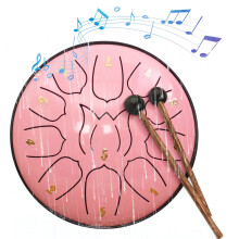 Rain Drum Outdoor Steel Tongue Drum 11 Note 6 Inch