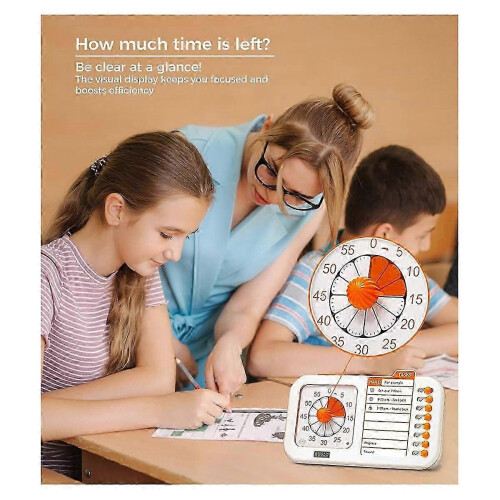 Visual ADHD Timer for Kids & Adults with Planning Board, Task Timer, Chore Chart & Visual Schedule Planne 2