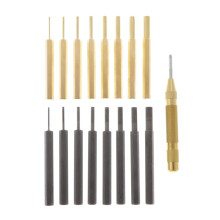 Drive Pin Punch Set Leather Jewelry 17 pcs