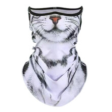Ice Silk Face Mask Cycling Moisture-Wicking Breathable UV
