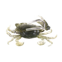 Crab-Shape Soft Silicone Fishing Lure with Barbed Hooks