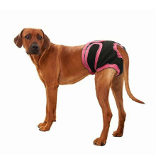 (XL, Black) Washable Female Dog Diapers, Reusable Doggie Diaper Wraps For Female Dogs, Super-absorbent And Comfortable(76%off)