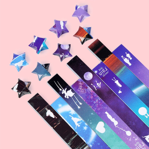 Origami Star Paper Strips DIY Kit 540 Pieces 1