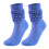 Men's Wool Thermal Socks Blue Medium High Tube One Size 1
