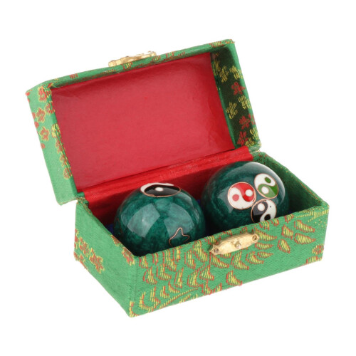 Baoding Balls with Storage Box 2 Pcs 2
