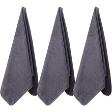 Microfiber Gym Towels 15x31 Inches 3 Pack 380 GSM