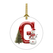 Christmas Tree Ornaments Red White 26-Piece