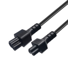 Câble d'alimentation IEC320 C6 3 broches mâle vers IEC320 C5