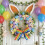 Easter Bunny Ear Wreath with Colorful Eggs and Artificial 2