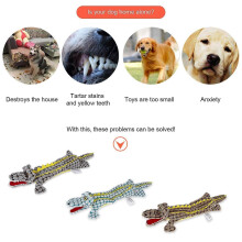 (Coffee) Teething Interactive Playing Puppies For Dogs Squeaky Toy Training No Stuffing