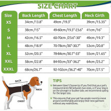 (S, Green) Fleece Dog Coat, Winter Dog Jacket With Legs, Warm Thermal Coat, Dog Jumper With Abdominal Protection For Small, Medium, Large Dogs