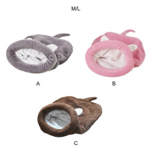 (M, grey) Keep Your Pets Warm And Cozy With This for Comfy Sleeping Bag Cat Dog Bed With Large Internal Space. Warm And