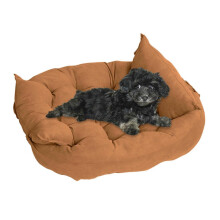 (Yellow M) Soft Sofa Pet Cat Dog Bed Comfortable Warm Pet Bed Sleeping Bed Cushion Bed