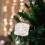 Shatterproof Christmas Tree Pendant White Ornament with 2
