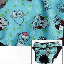 (XL, Red) Reusable Washable Dog Diapers for Female Pets Menstruation Underwear Sanitary Pants for Large Dogs