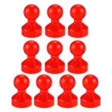 Magnetic Push Pins Transparent 10 pcs