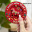Horse Round Acrylic Refrigerator Magnet 4