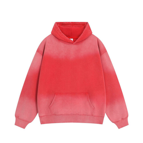 Women's Oversized Cotton Hoodie Retro Gradient Fall Winter