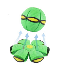 (Green) The Doggy Disc Ball Magic Ball Dog Toy Balls Interactive Herding Decompression Pet Toys
