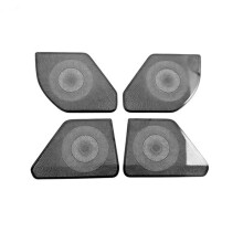 For RAV4 2026 Stainles Steel Car Audio Speaker Cover Loudspeaker Panel Horn Cover Trim Interior Accessories