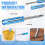 300-Piece Set: 2.0mm  Phillips-Screwdriver with Non-Slip Handle - Suitable for Various Small-Scale Repairs 1