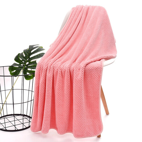Bath Towel Ultra Soft Highly Absorbent Quick-Drying Pink 1
