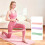 Pilates Ring Kit with Magic Circle & Foam Roller, Ergonomic Home Workout Equipment Set, Full  Pilates Ring Kit 5