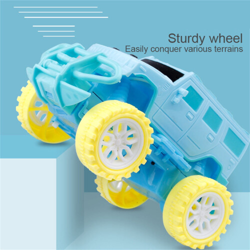 Gluaisteán Mini RC1: Corp ABS Mód Spóirt Gorm 24cm, Scála 14cm 2