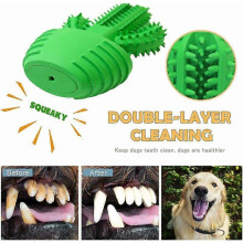 Dog Toy, 360 Dog Brush Puppy Toy, Dog Bone Teeth Care (Fits amp;lt;45 LB Dogs)
