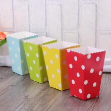 Popcorn Small Bags Rectangular Paper 24 Pieces