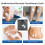 Fodmassagemåtte Sort8 tilstande19 niveauer med 2 par 8