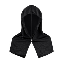 Cooling Hooded Towel Black for Hot Weather