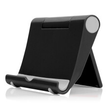 Phone Desk Stand Adjustable Foldable Blue One Size