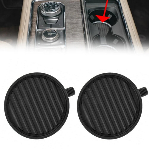 Console Cup Holder Insert Liner for Ford Expedition and