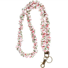 Teacher Scrunchie Lanyard Stretchy Neck ID Badge Holder 1