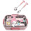 Cute Melody-Printed Bento Box with Spoon and 4-Point Lock 1