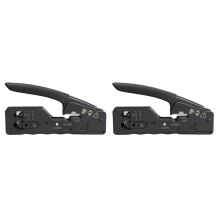 2X Network Cable Crimper RJ45 Crimp Tool Cutter Stripper for Rj45 Cat7 Cat6 Cat5 Rj11 Rj12 Connector Crimper Pliers