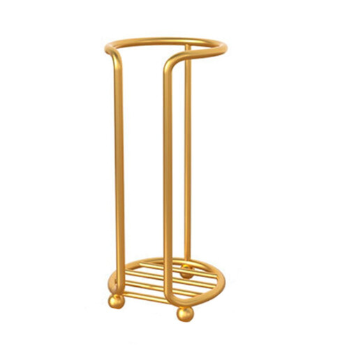 Disposable Cup Storage Rack Gold Single Cell